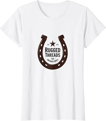 Mens Western Shirts - Rugged Threads for Untamed Souls T-Shirt