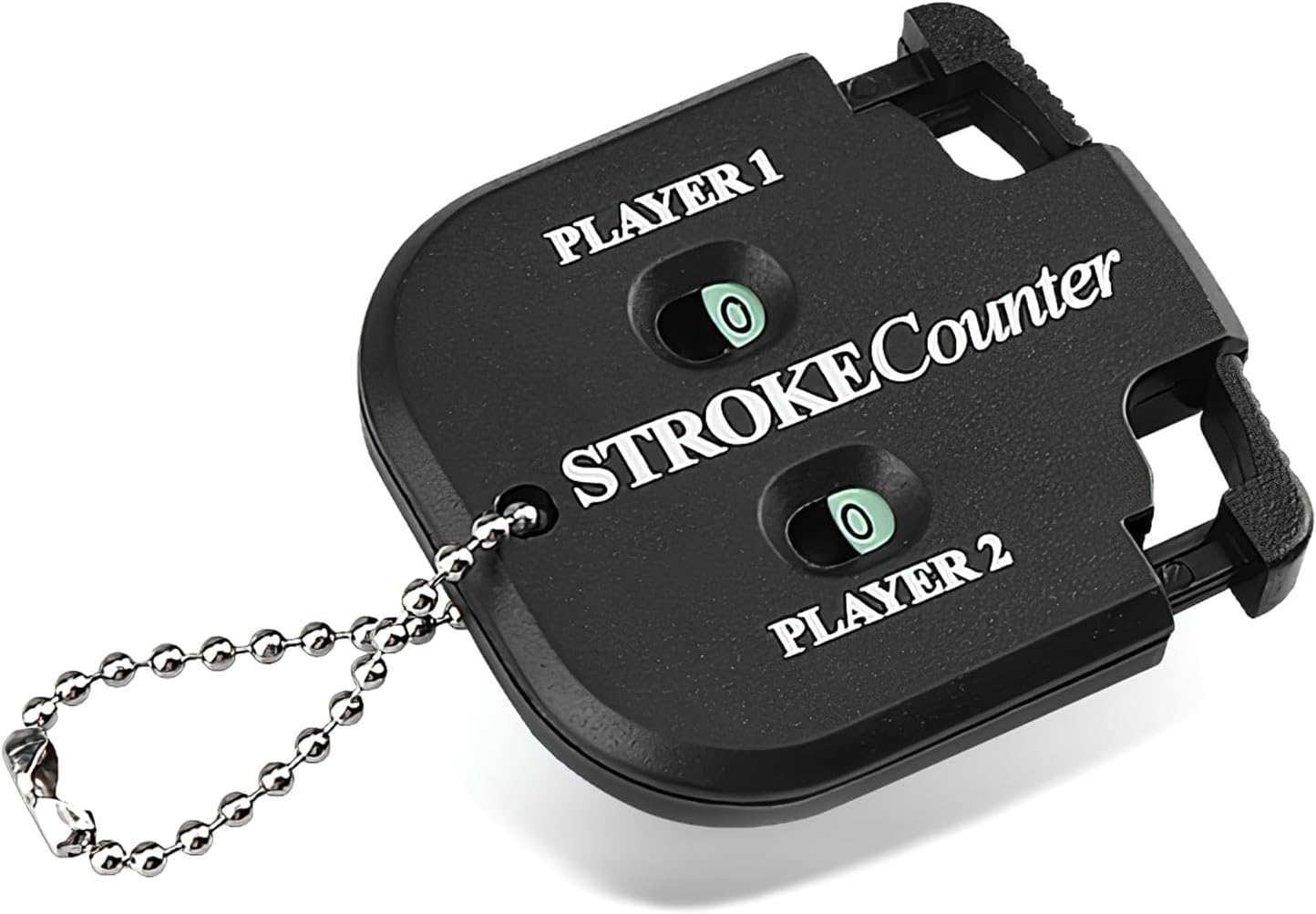 Portable digital Golf Score Counte,2 Player Stroke Counter Clicker with Keychain Portable Golf Shot Stroke Counter Clicker Golf Accessories for Outdoor Sport Games Scorekeep