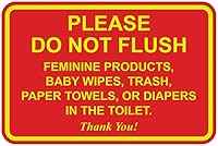 Vista 55 de All Quality Letrero clásico enmarcado con texto en inglés «Please Do Not Flush Thank You» para baño, 4 x 6 pulgadas (negro y blanco) 1 paquete