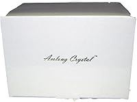 Vista 2 de Esfera de cristal, de la marca Amlong Crystal (4,2 pulgadas), con soporte dorado