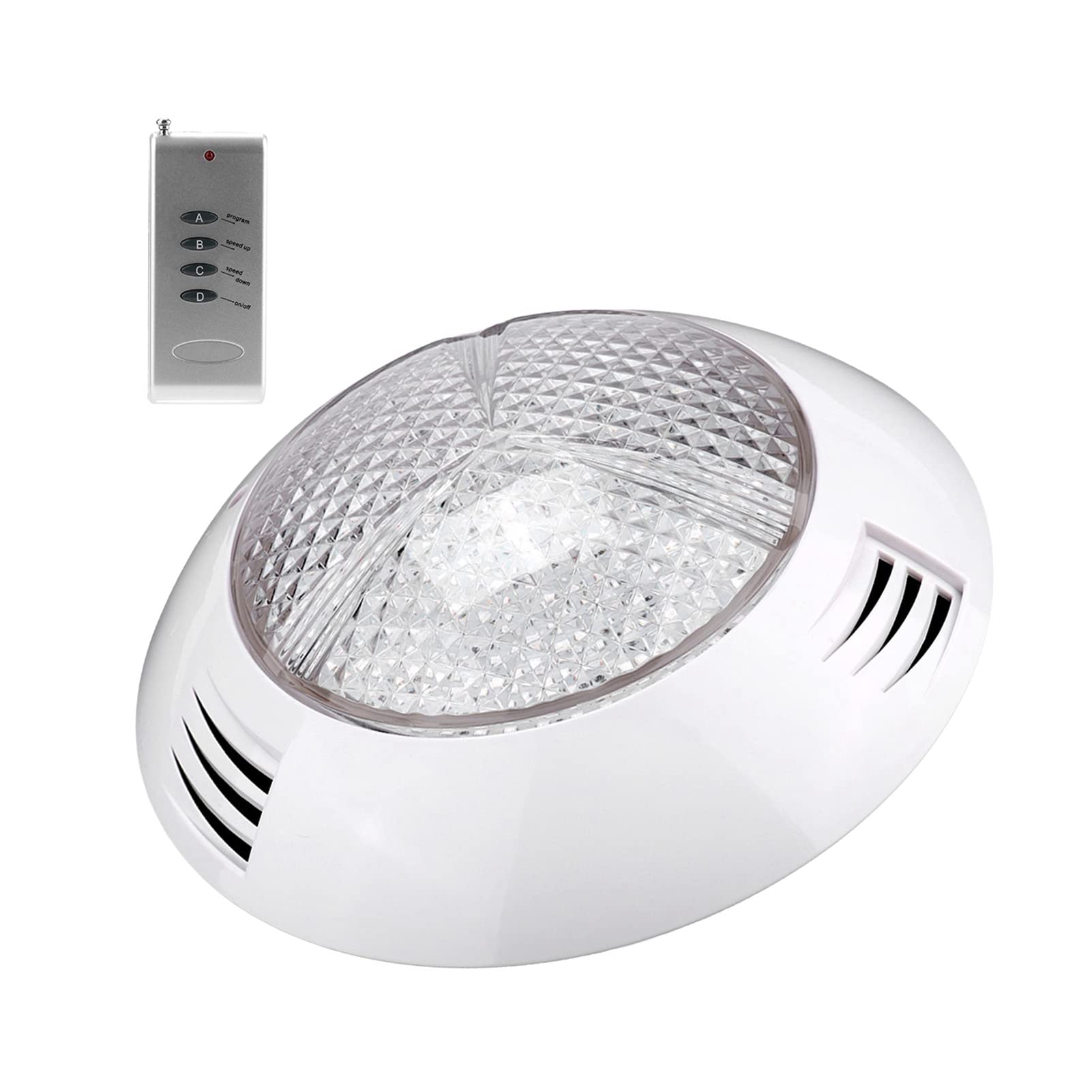 Qcwwy AC12V 35W 360LED RGB Podwodne Oświetlenie Basenowe, Podwodna do
