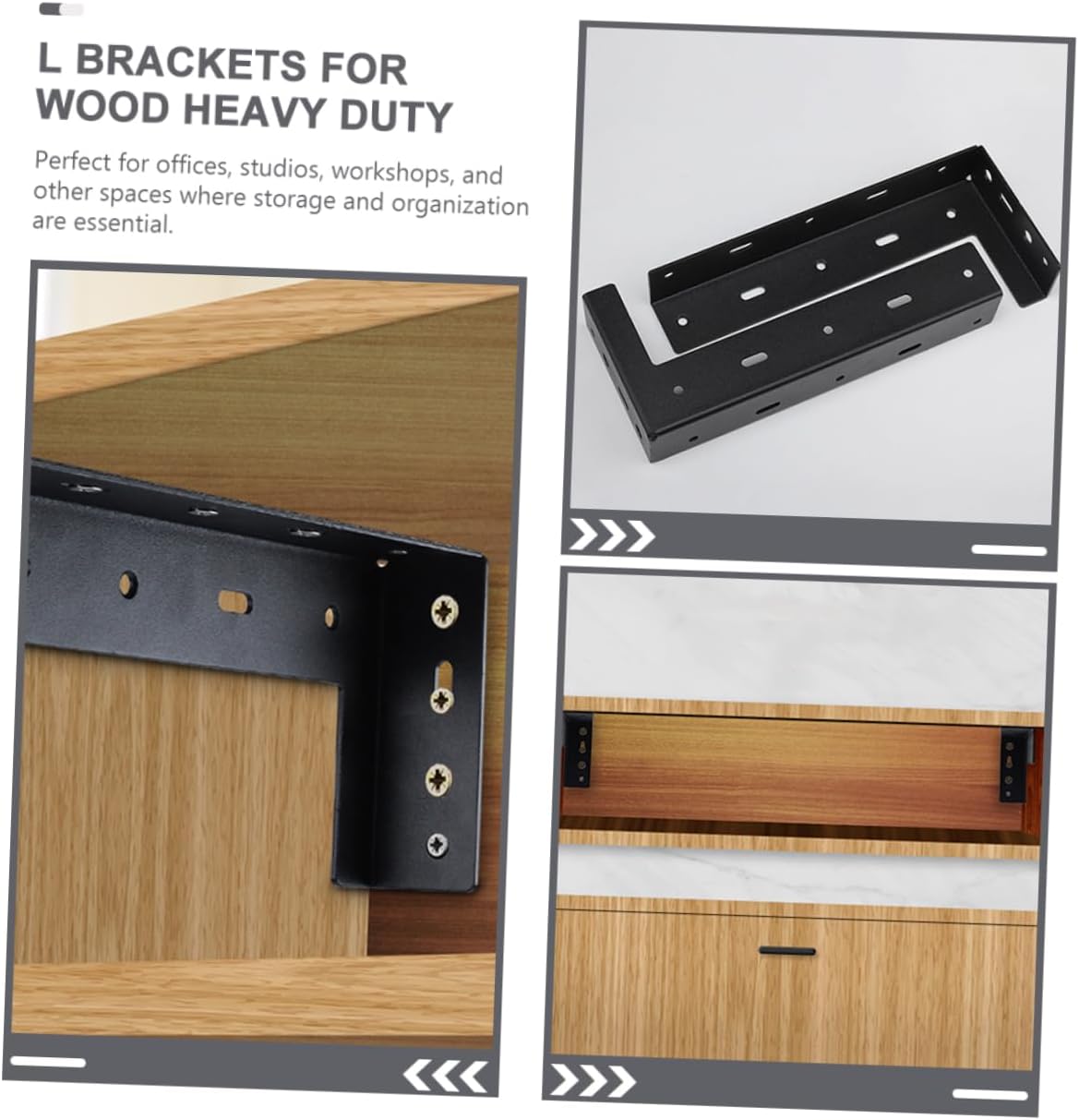 2pcs Metal Cabinet Hanging Tripod mounting Brackets Ledge Wall Hanging Wall Cabinet Splint Heavy Duty Clothes Rack Hanger Shelf Holder Hardware Kitchen Cabinet