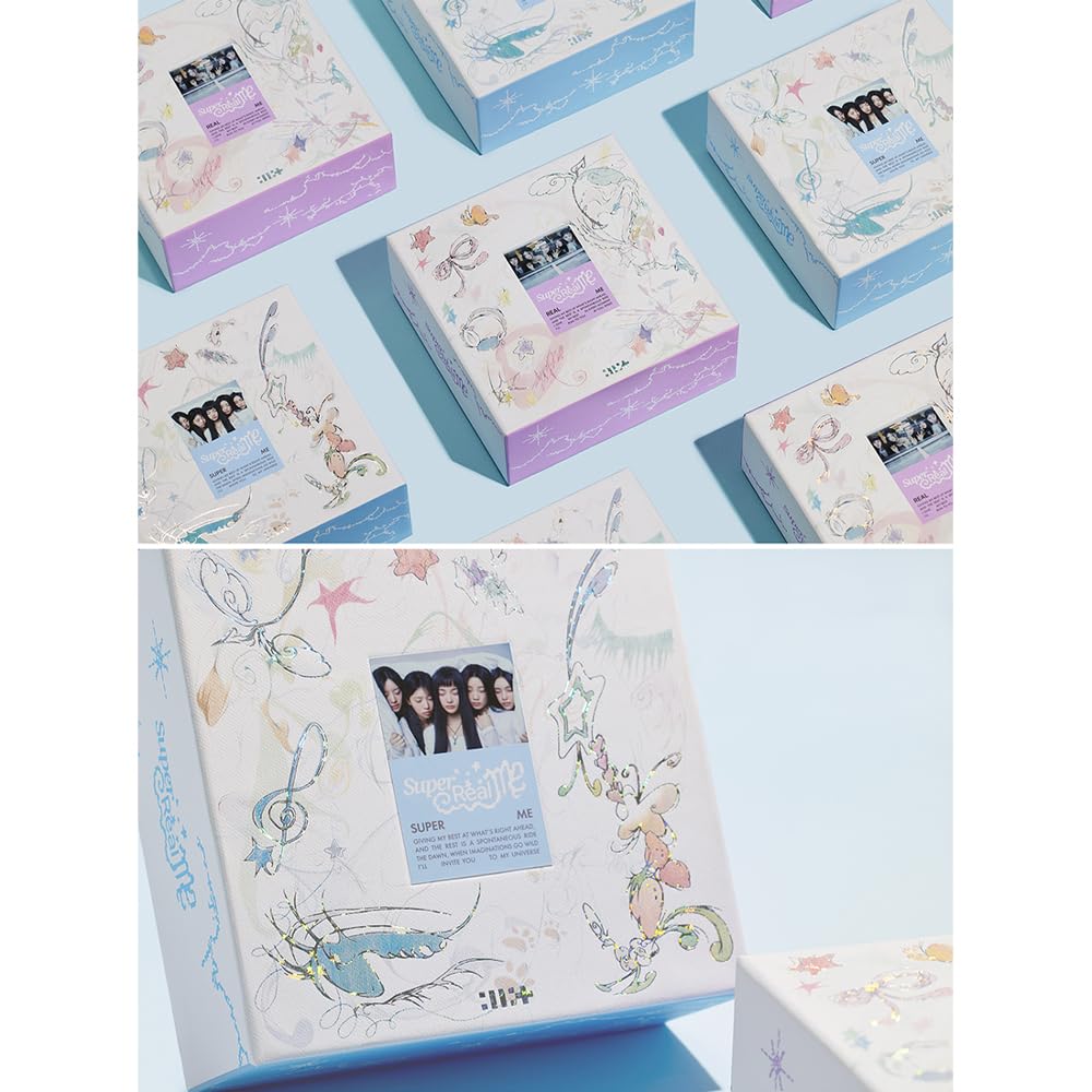 ILLIT SUPER REAL ME 2 VER SET Offizielles K-Pop-CD-Album | Mit allen Liedern von Super Real Me