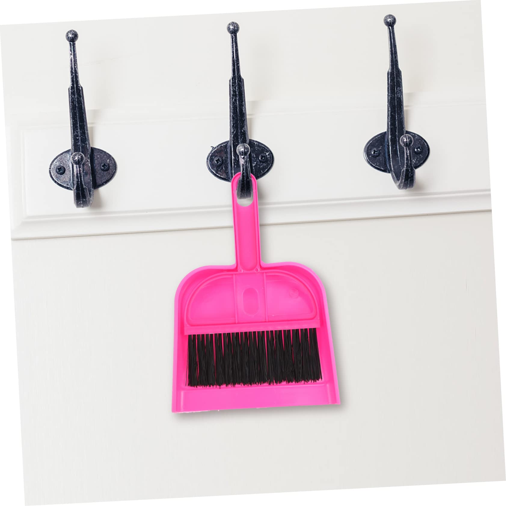 FOMIYES Cleaning Kit Brooms Small Dustpans Mini Broom Attach to Dustpan Easy Hanging Sweep Tools