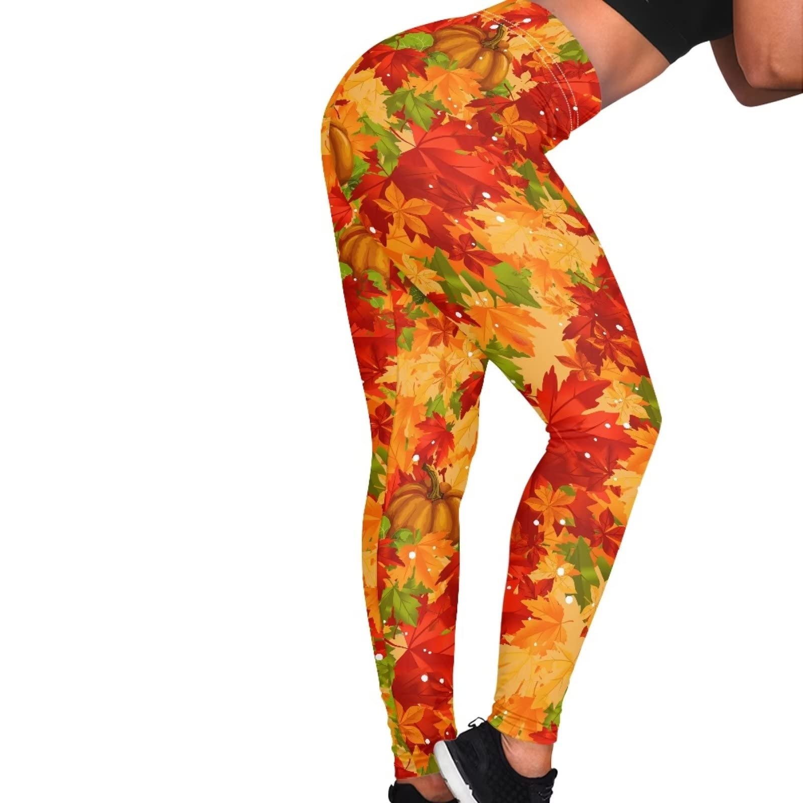 Biyejit Leggings de entrenamiento de cintura alta para mujer, con control de abdomen, elásticos, pantalones deportivos y yoga