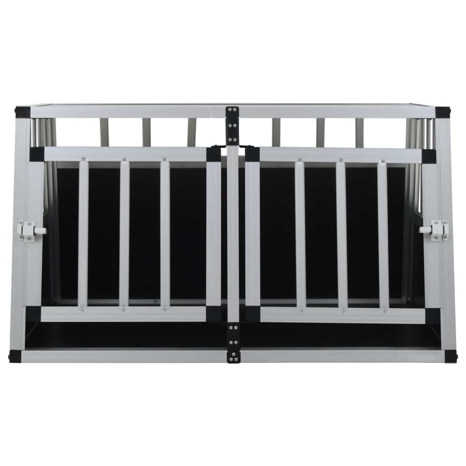 LAPOOH Trasportino per Cani con Doppia Porta 89x69x50 cm,Articoli per Animali,Animali Domestici - Articoli,Articoli per Cani,Casette per Cani(SPU:170667)