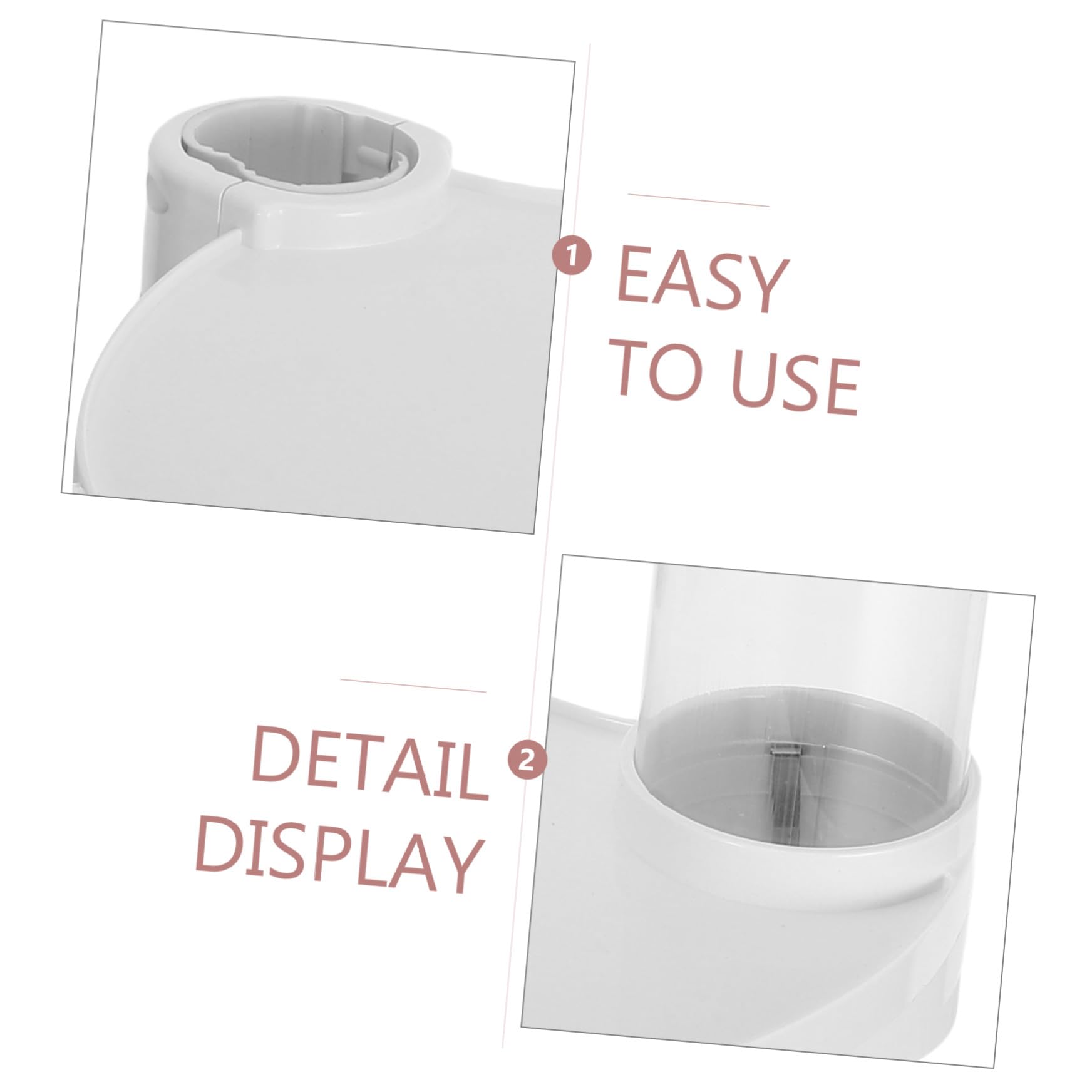 Vassoio Bianco 3 in 1 Procedura Dentale in Plastica | Porta Fazzoletti, Supporto Tazza e Vano Strumenti, per Postazione Odontoiatrica e Studio