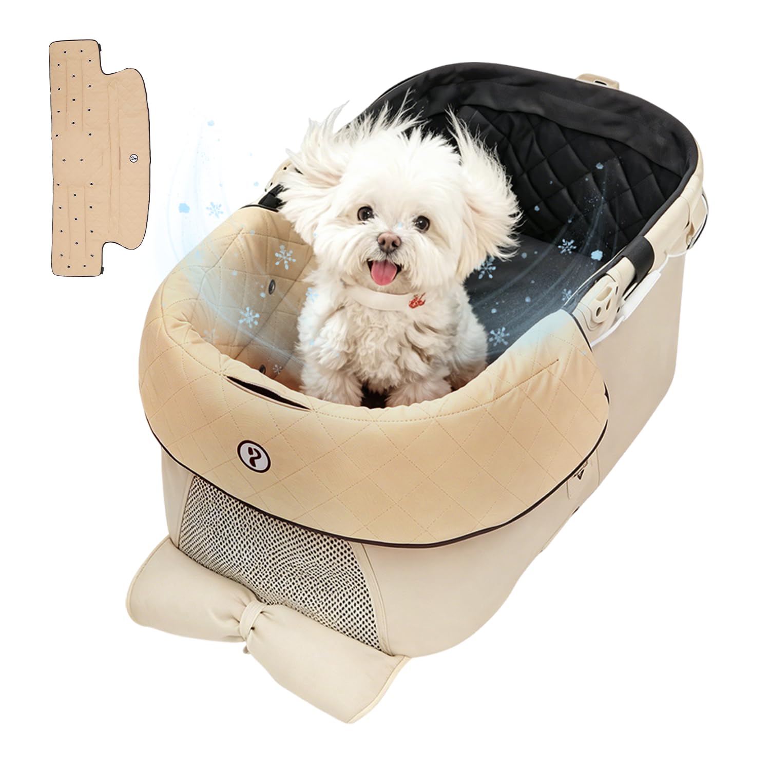 Amazon.co.jp: 【新・換気システム】PETTENA ペットカート用 冷却