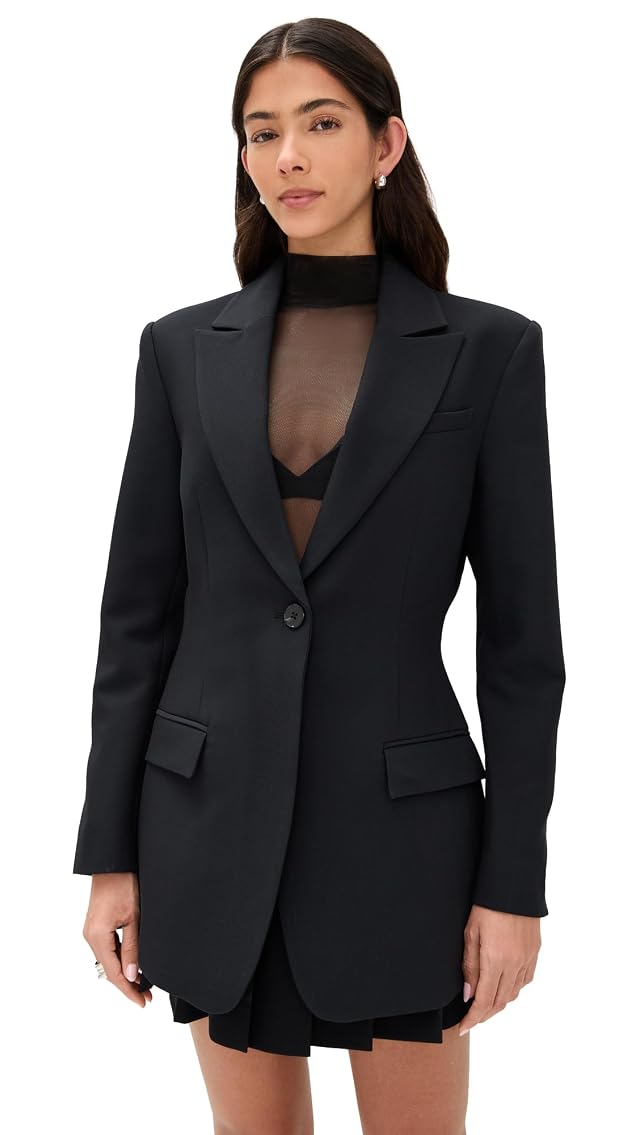 LE BOP Womens Quinn Hourglass Blazer