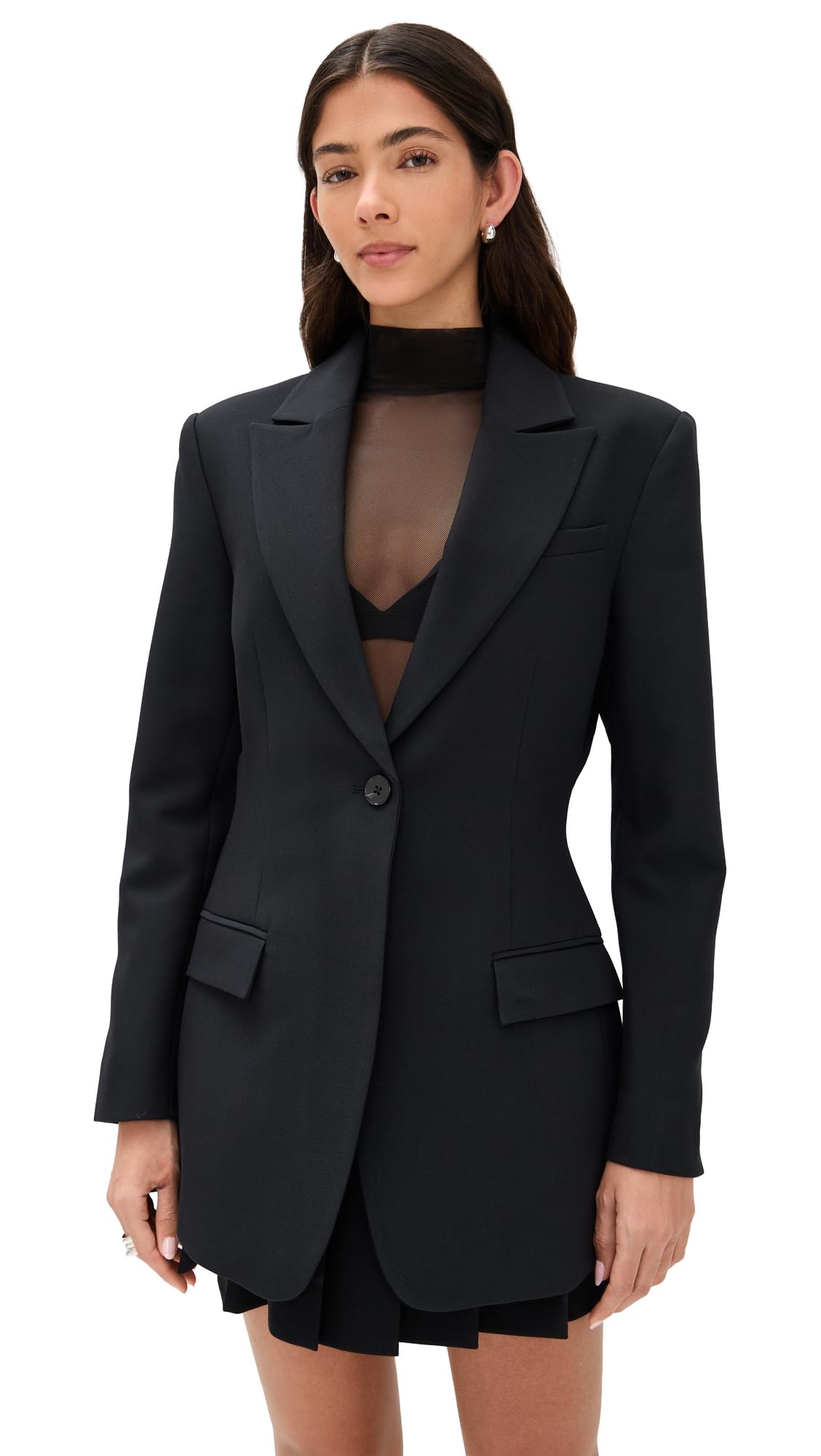 LE BOP Womens Quinn Hourglass Blazer