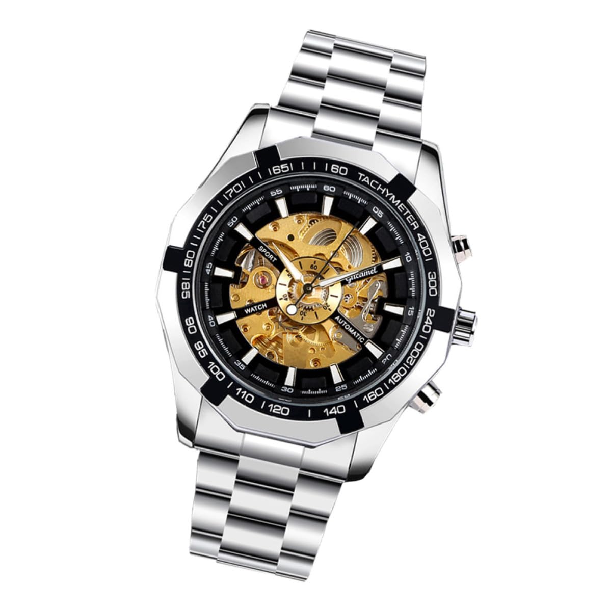Orologio Meccanico Automatico Scheletrato da Uomo, Business