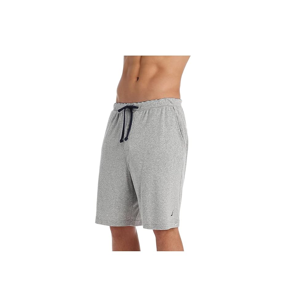 Nautica Men's Soft Knit Elastic Waistband Sleep Lounge Short