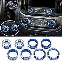 Vista 1 de Cubierta de perilla AC compatible con Chevrolet Chevy Colorado GMC Canyon 2015-2022 Consola de control climático automático Señal 4WD Cubierta