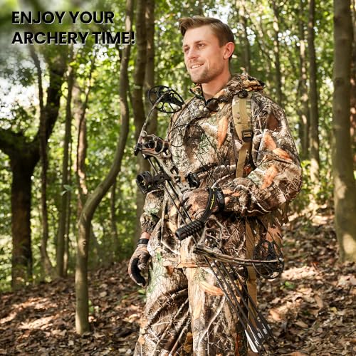 Motion Zeus Compound Bow Package For Youth & Adults,Beginners And Women,22.5 Inch-30 Inch Draw Length,10-50 Lbs Draw Weight,290Fps,Limbs Made In Usa,Hunting Bow Archery Set thumb #4