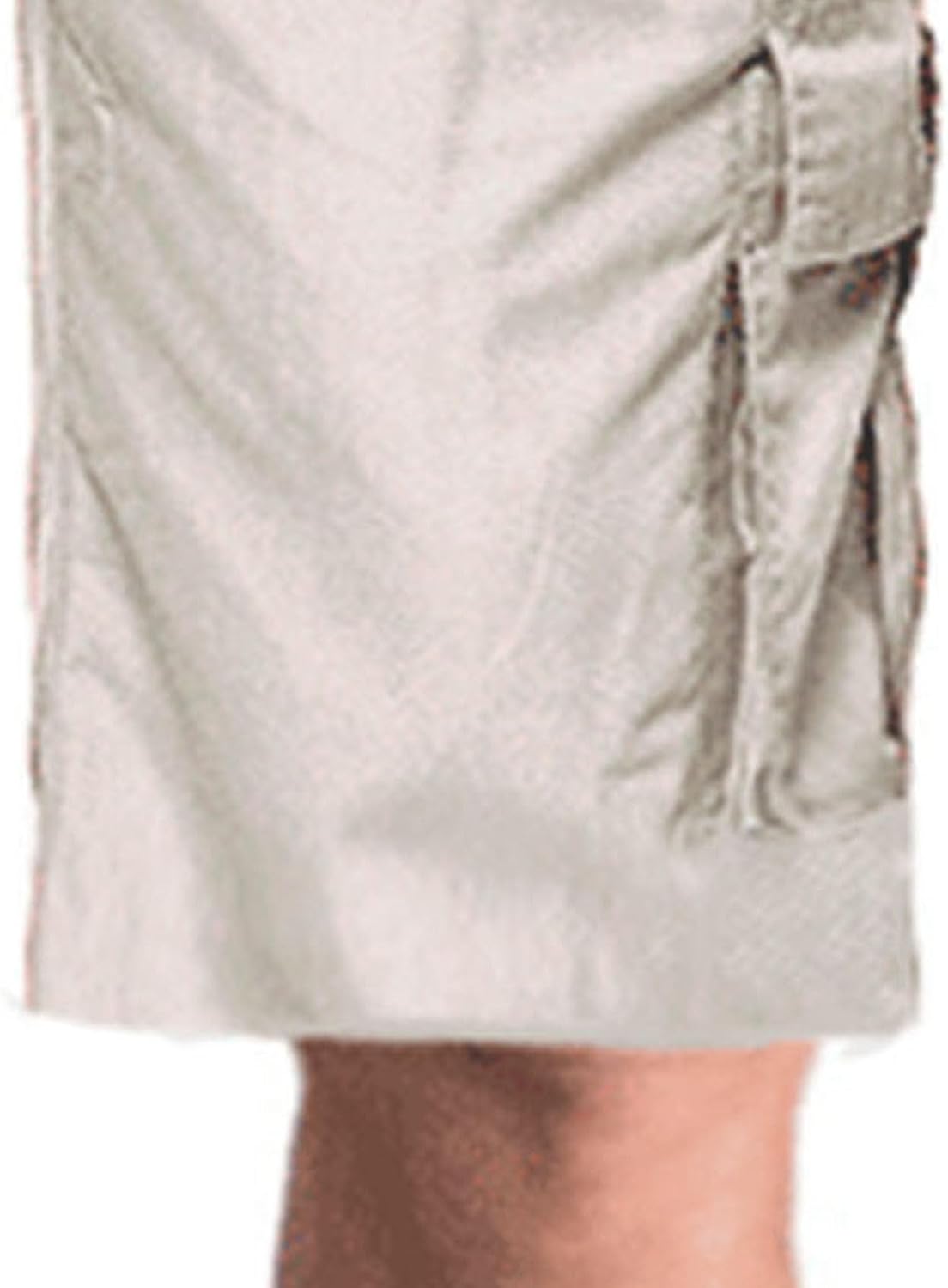 DGHM-JLMY Men's Lounge Multiple Pockets Lightweight Hiking Shorts Elastic Waist Comfort Golf Shorts Outdoor Soft Cargo Shorts