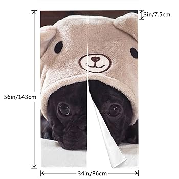 モモンガハウス(フレンチブルドッグ柄・緑)  春(夏)秋仕様  1900円 01009743.jpg