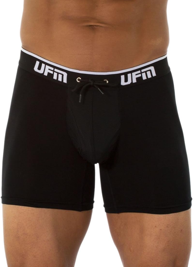 Mens Boxer Brief w/Patented Adjustable Support Pouch Regular Support