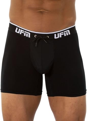 UFM Mens Boxer Brief w/Patented Adjustable Support Pouch Regular Support