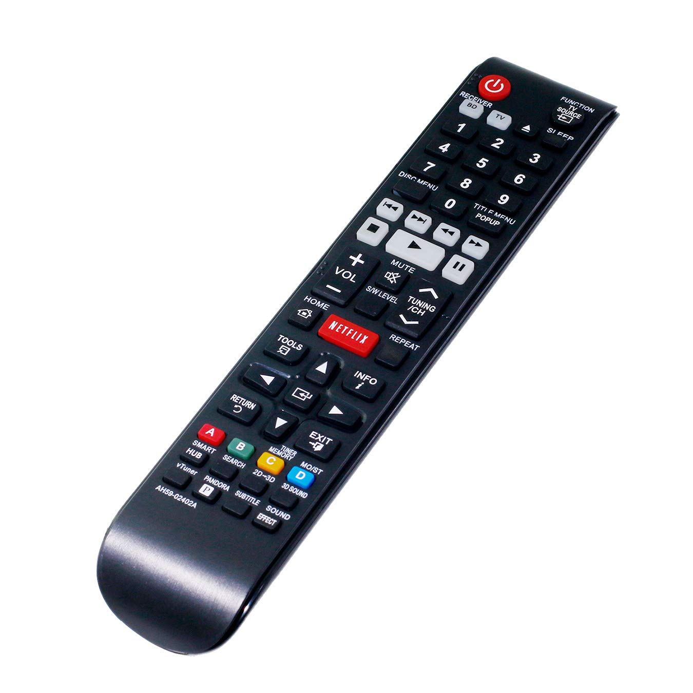 AIDITIYMI AH59-02402A Remote Control Replace for Samsung Blu-ray Home Entertainment Theater System HT-EM45 HT-E4500 HT-E5400 HT-E550 HT-E6500 HT-E6730 HT-EM45 HT-EM45/ZA HT-EM45C HT-EM53C HT-EM54C