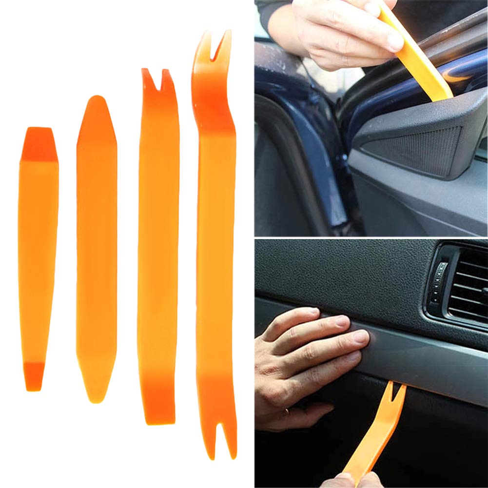 4 Pezzi Kit Riozione di Graffette per Tappezzeria con Estrattore