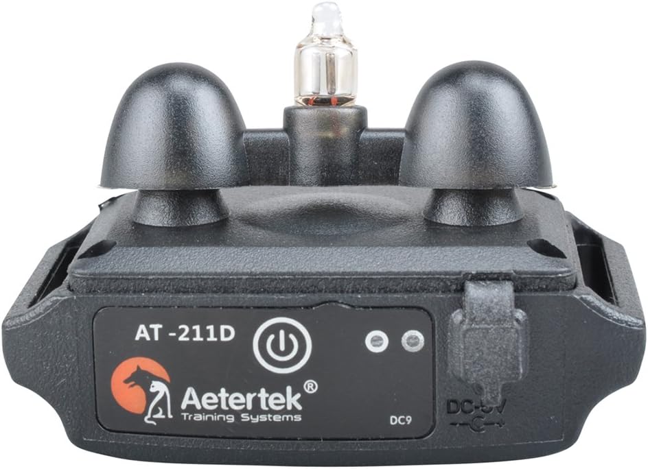AETERTEK 211D 400 Yard LCD Remote one Small Dog (3~12 lbs) Training Anti Bark Collar(one Dog)