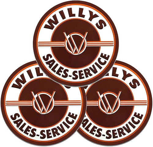 Miniatura 134 de Buick Car Company Authorized Service Insignia Emblem Seal Vintage Gas Signs Reproducción Car Company Letreros de metal de estilo vintage Letreros de