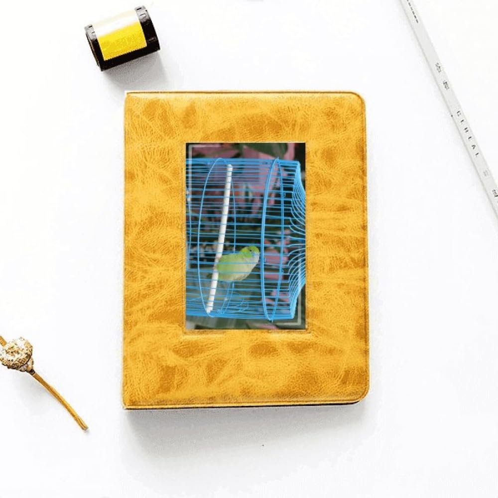 no/no Parrot Art Deco Fashion Photo Album Family Wedding Picture 4x6