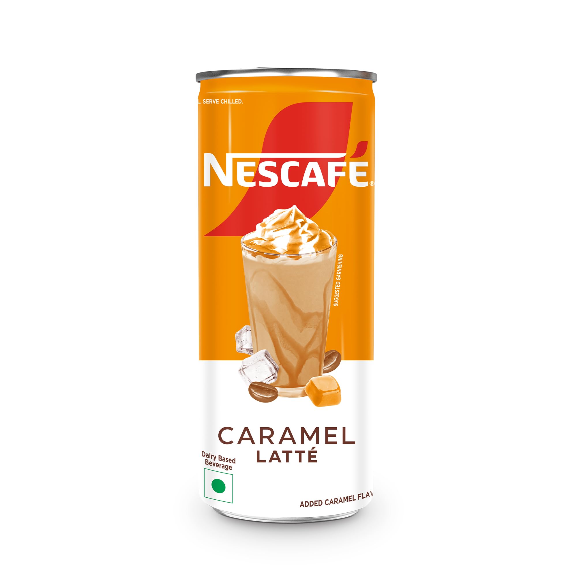Nescafe café style cold coffee, Caramel Latte, 200ml-image-2