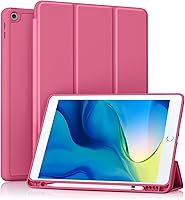 Vista 21 de Akkerds - Funda Compatible con iPad de 10.2 Pulgadas 2021/2020/2019, para iPad de 9ª/8ª/7ª Generación con Soporte para Lápiz, Funda Protectora