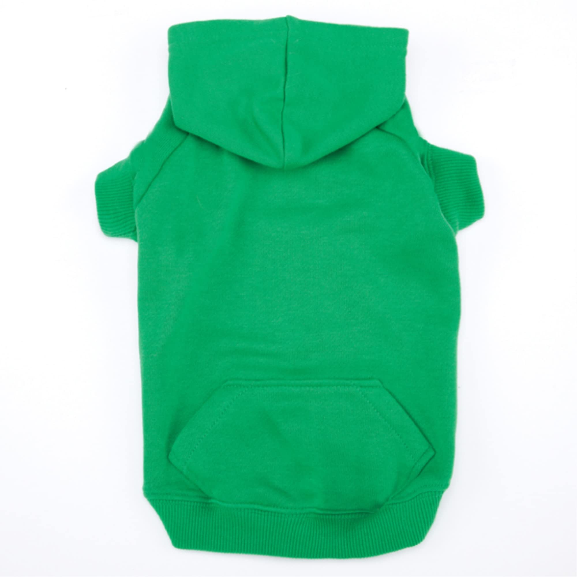 Sweat à capuche pour chien isolant Casual Canine vert XS