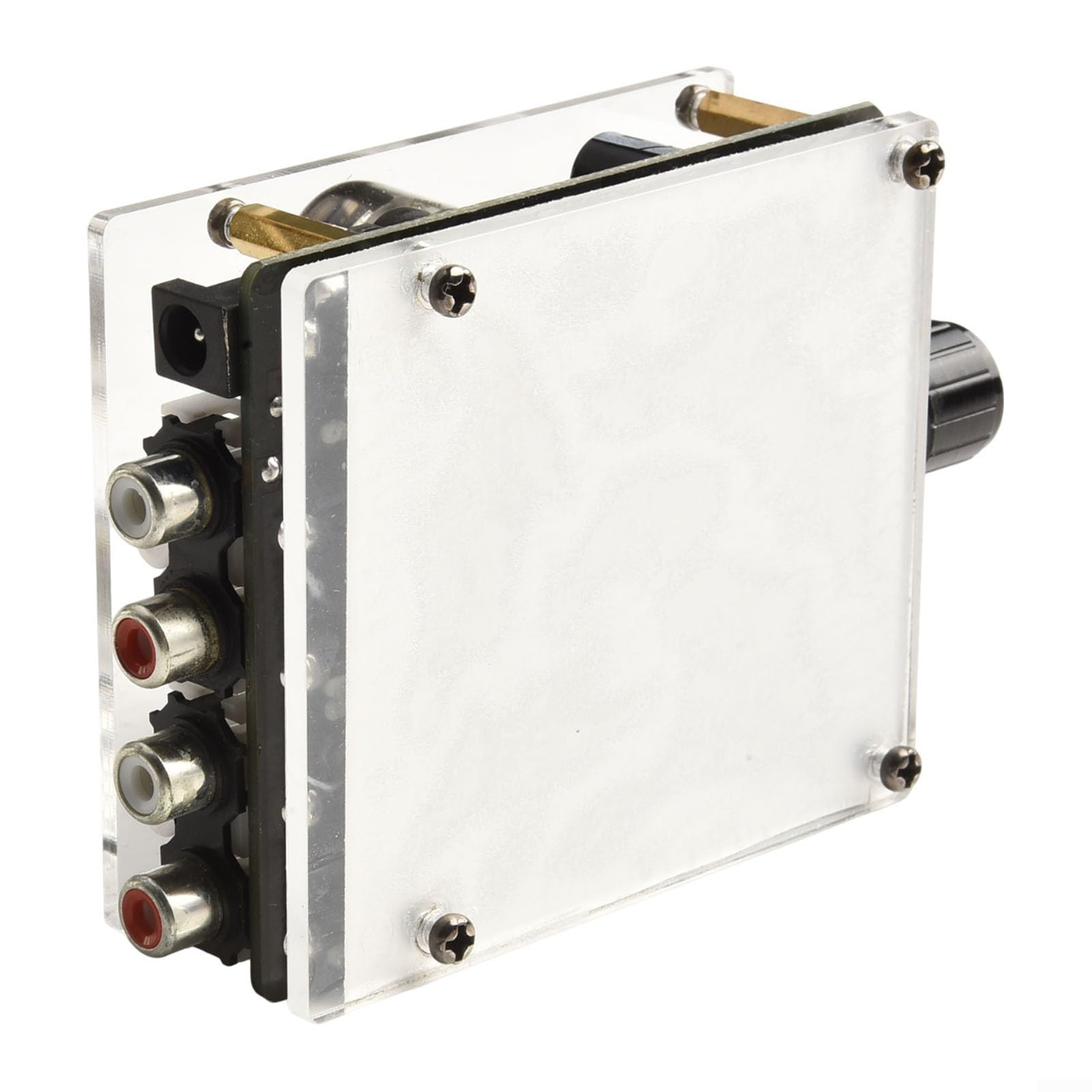 Preamplificatore HiFi 6A2 6J3 DC12-16V per altoparlanti attivi home theater