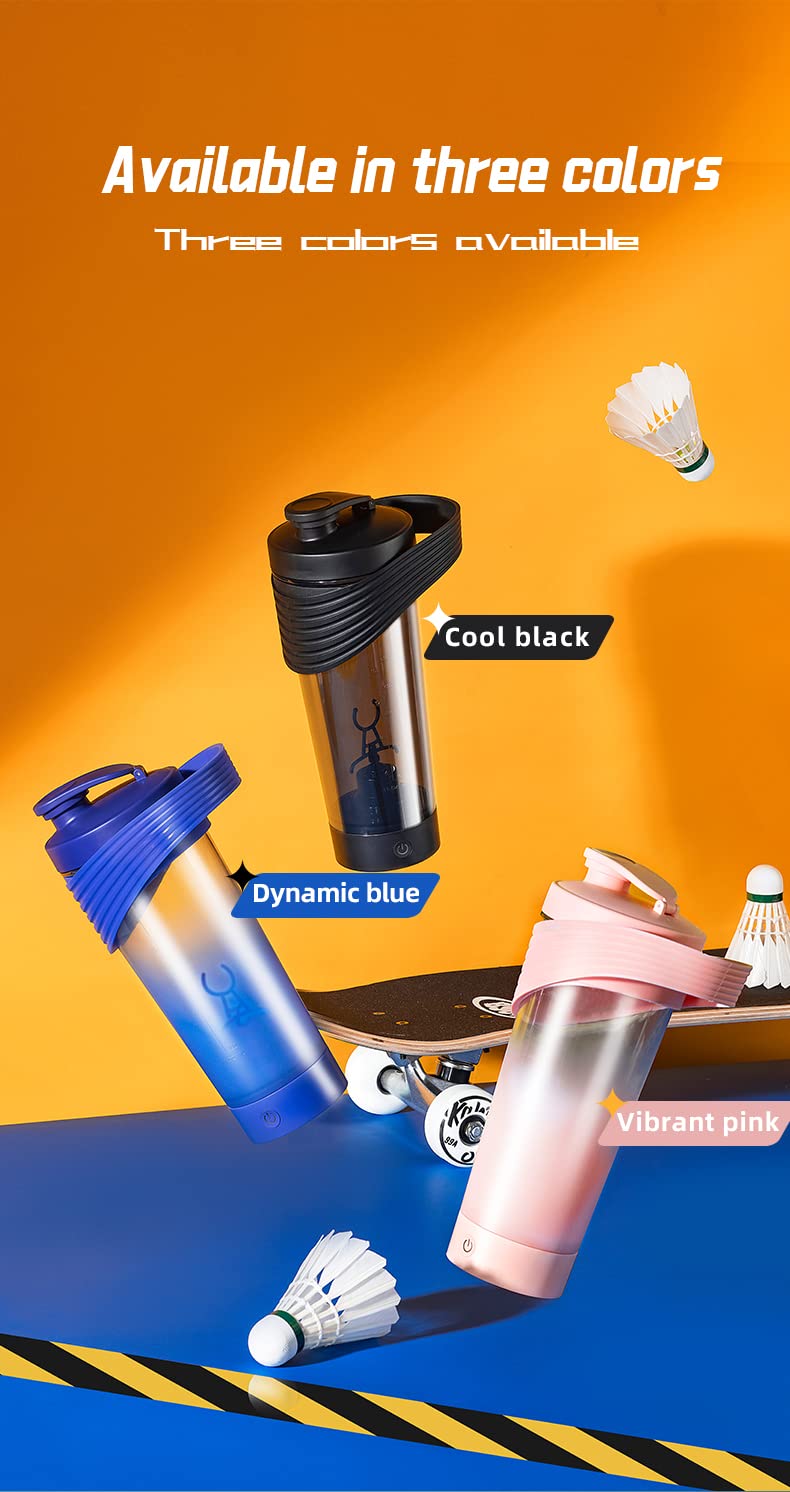 Amazon.co.jp: 電動プロテインシェイクボトル ZWZX 電動シェイクカップ