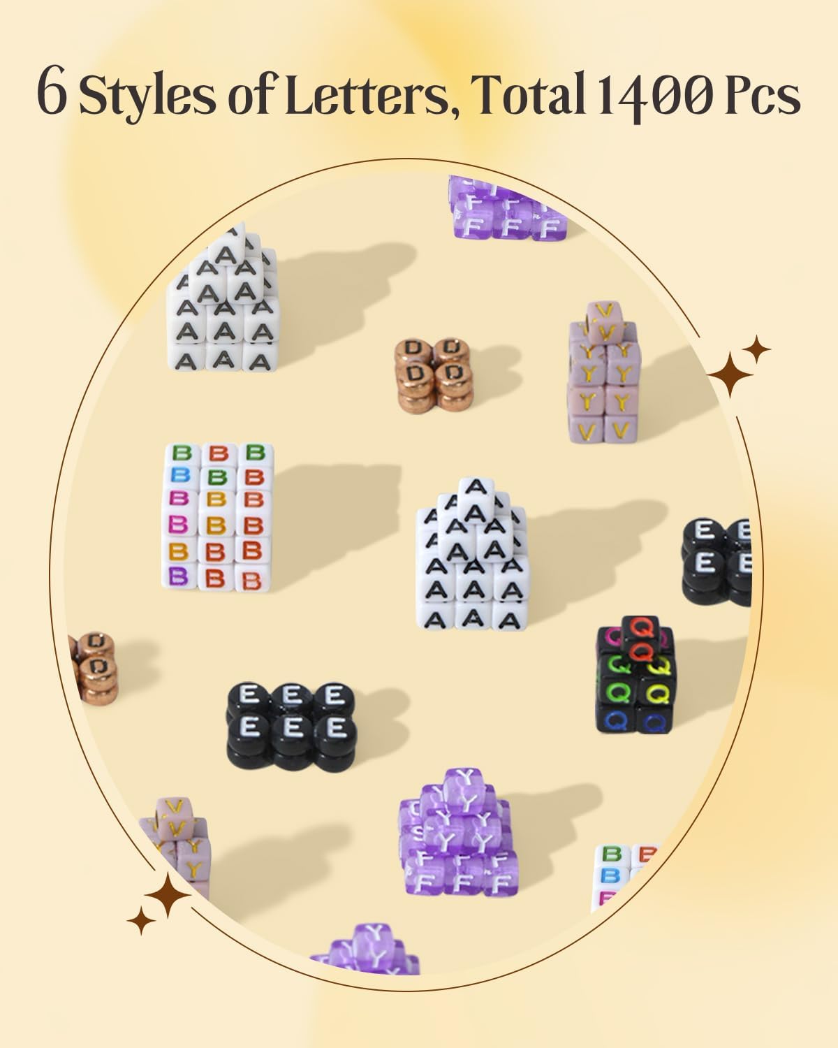 FZIIVQU 1400 Pcs Letter Beads Kit, 28 Styles White Acrylic Alphabet Beads Letter Beads for Jewelry Making wiht Number Beads Heart Beads Friendship Bracelet Kit