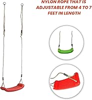 Vista 4 de Columpio rígido Summersdream para niños, color azul