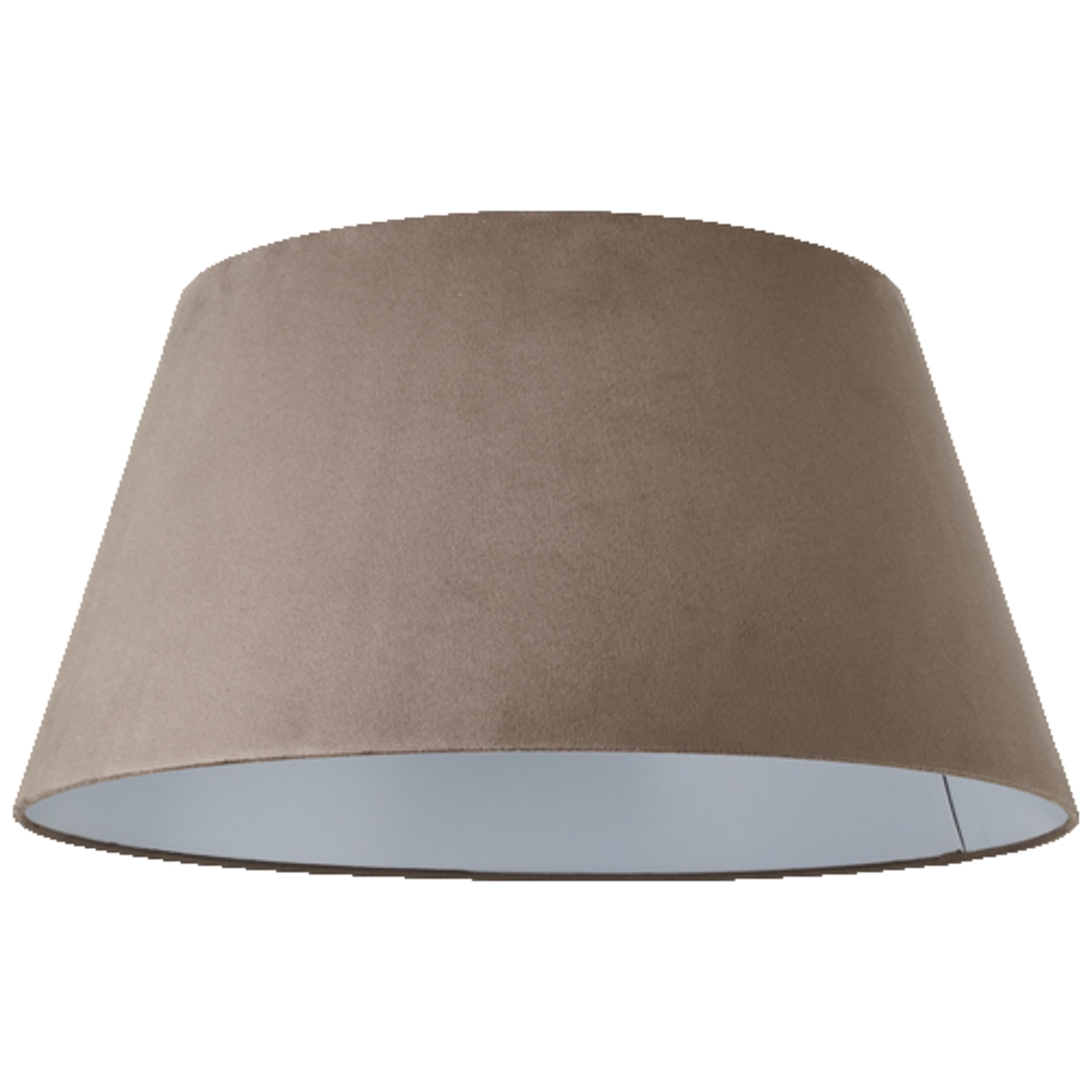 Lightbox Deckenlampe Ø 50 cm - Deckenleuchte mit dekorativem Stoffschirm - extern dimmbare Lampe für Schlafzimmer oder Essbereich - E27 Fassung exkl. LED