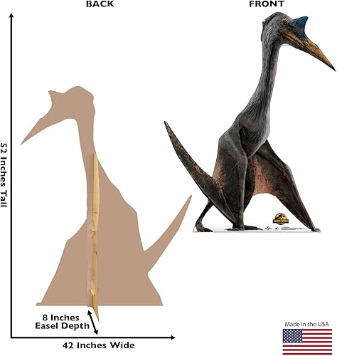 Miniatura 2 de Cardboard People Quetzalcoatlus - Soporte de cartón de tamaño real - Jurassic World Dominion (película de 2022)