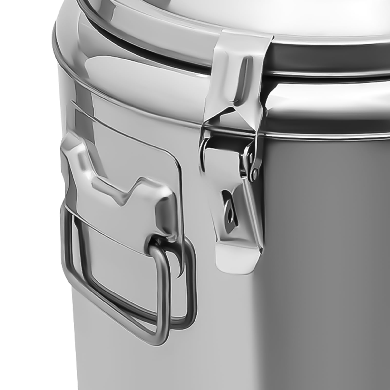 Jarra de leche de acero inoxidable de 14 L, con grifo y tapa sellada, resistente para leche, vino, jarra de agua