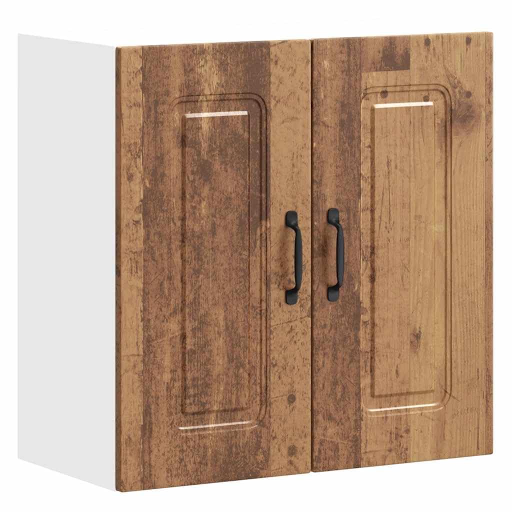 vidaXL Armario de Pared Cocina Kalmar Madera Vieja Madera ingeniería