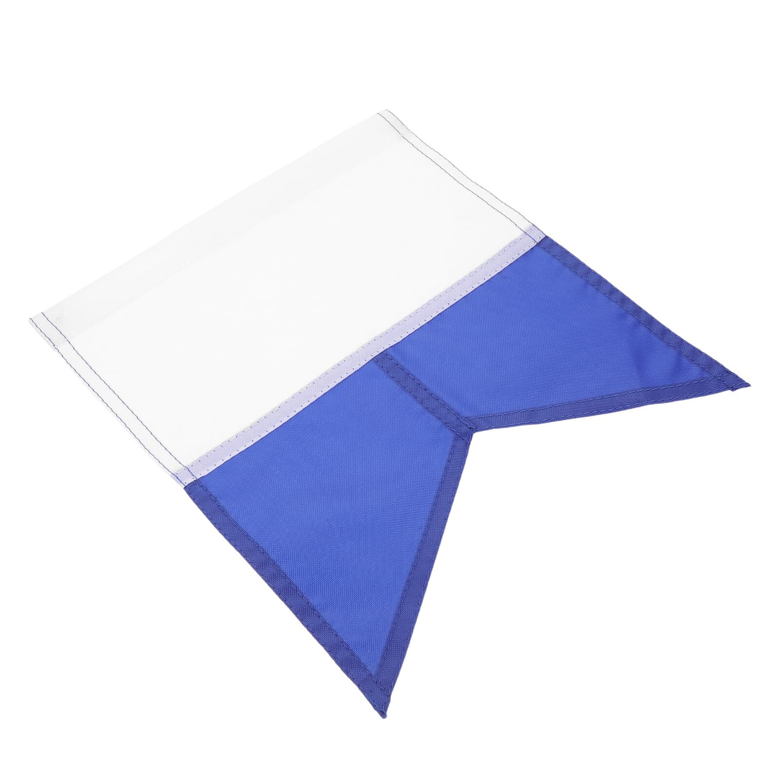 Drapeau de plongée bleu et blanc pour la sécurité en kayak et plongée sous-marine