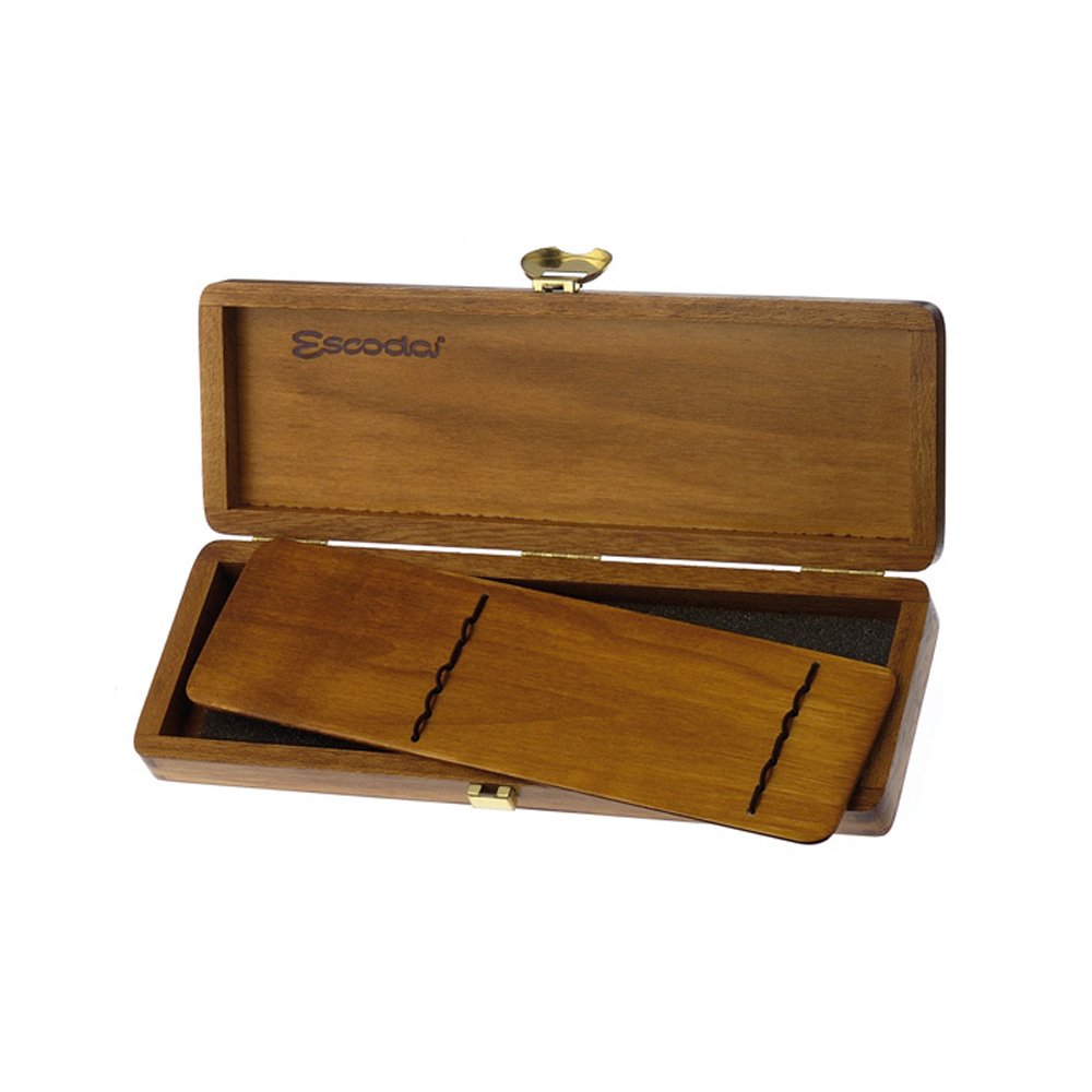 CAJA DE MADERA PARA PINCELES DE OLEO TAMAÑO 9,5x36x3,4 CM. DE LA MARCA ESCODA