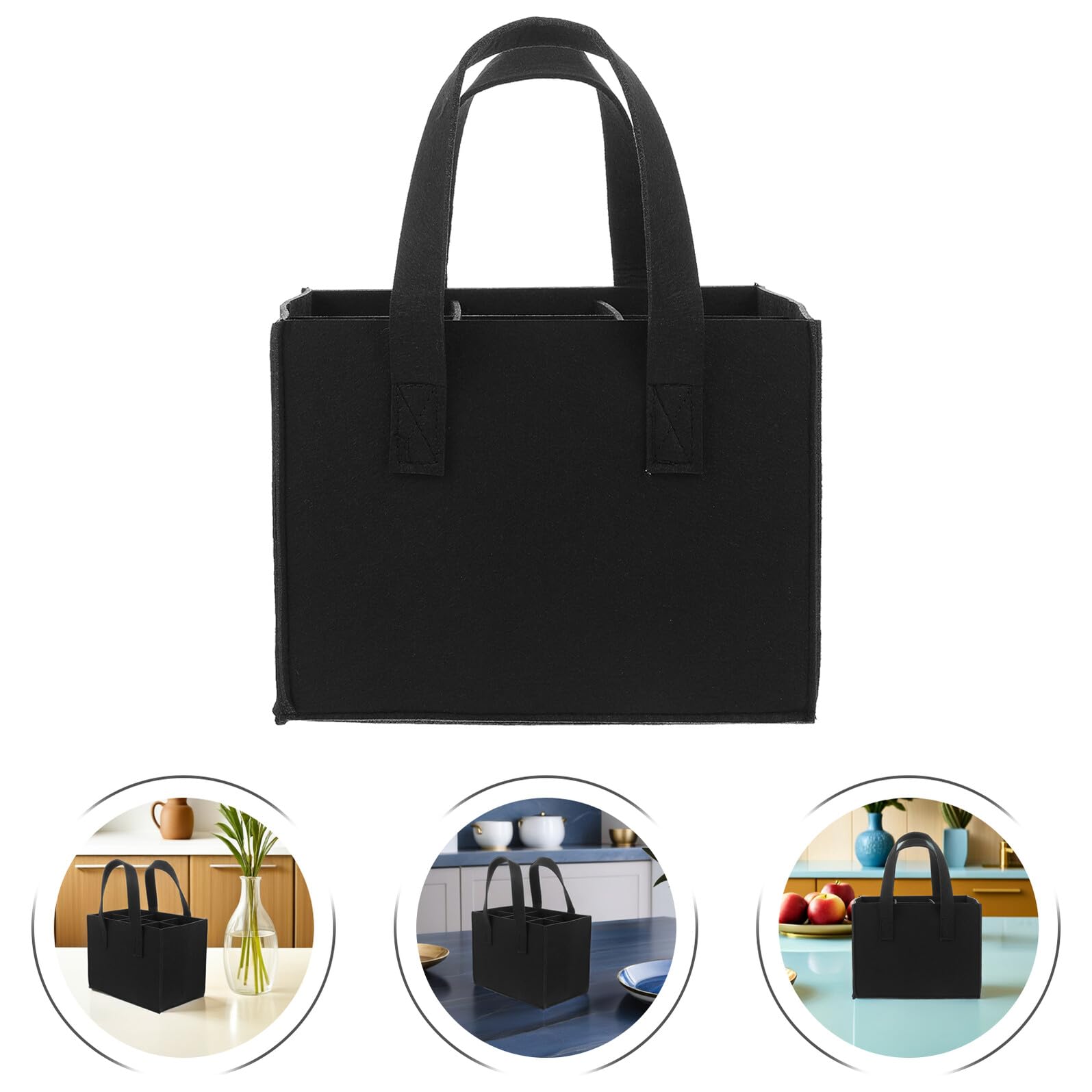 3 Pièces Porte-Bouteilles pour Transport Housse de Voyage pour Bouteilles de Vin