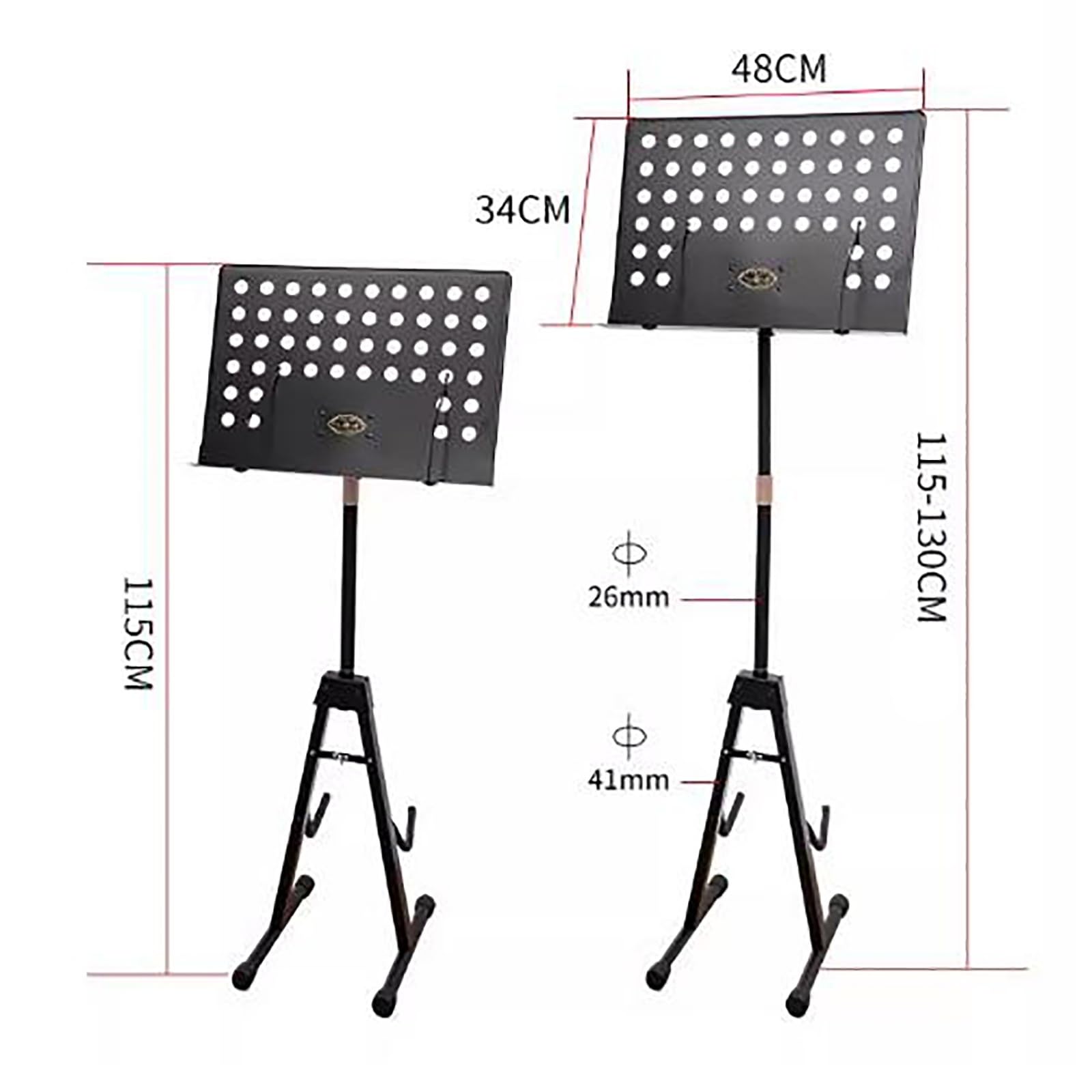 Musica libro stand Supporto for chitarra for spartiti for