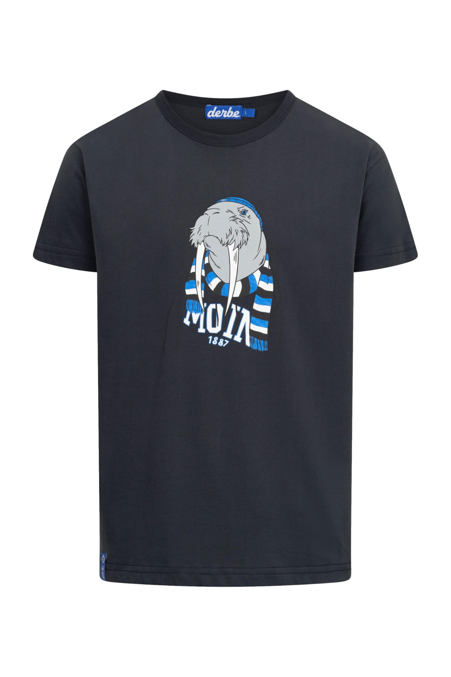derbe Herren T-Shirt HSV Odobenus HSV Fanartikel Hamburger Sportverein