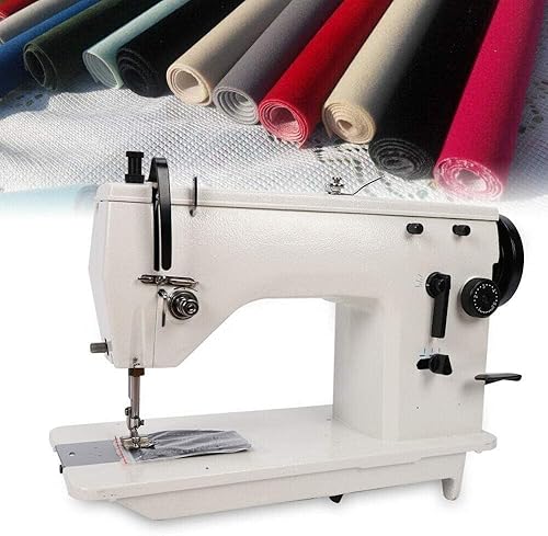 Cabezal de costura industrial, máquina de bordar resistente, costura anudada, recta, curvada, con aguja de coser DPX5, flexible y duradera, 47.244 x