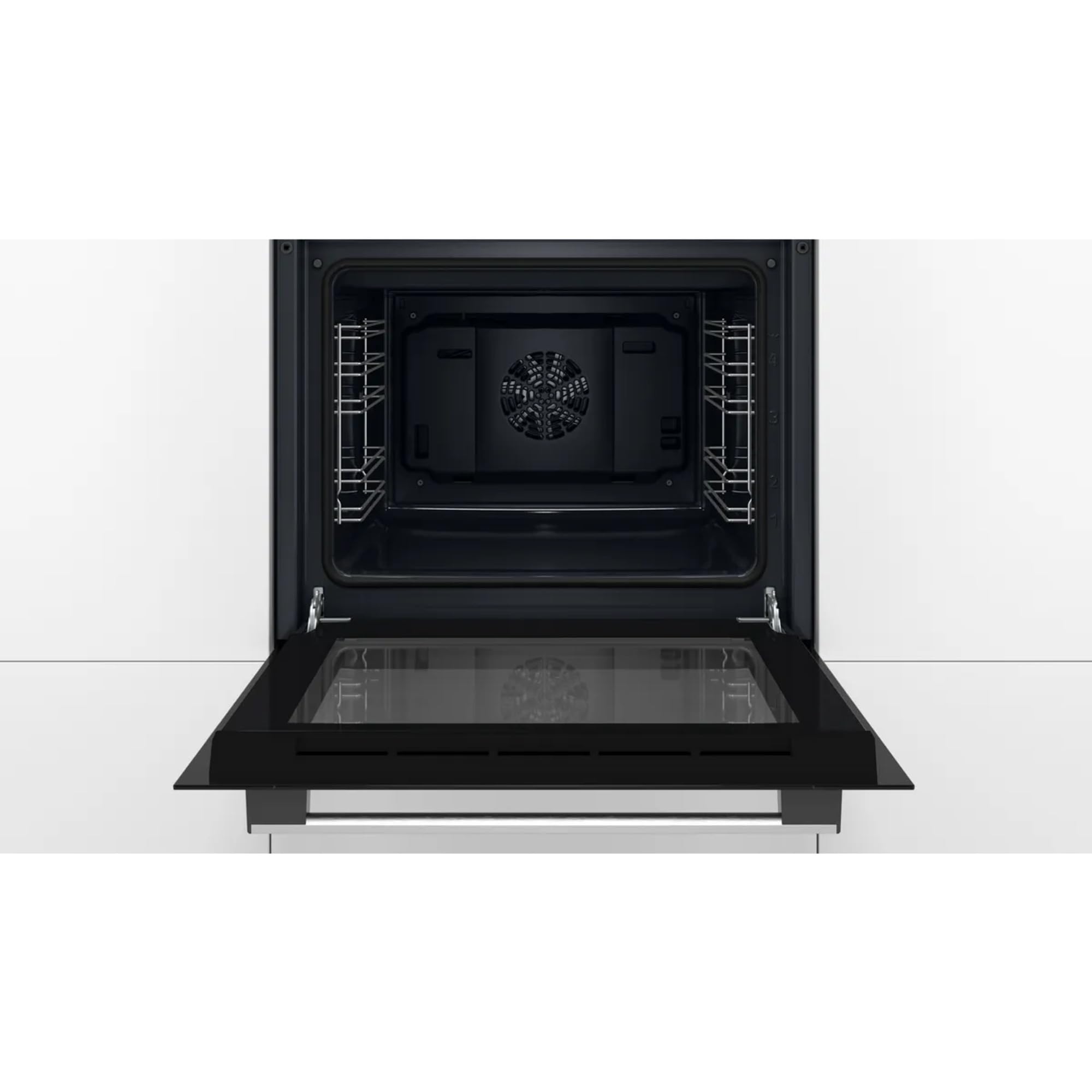 Bosch HND611LS62 zestaw kuchenek do zabudowy, składający się z kuchenki HEG517BB3, 60 x 60 cm, Made in Germany, gorące powietrze 3D, hydroliza, wyświetlacz LED i NKN645GA2E elektryczna płyta kuchenna,