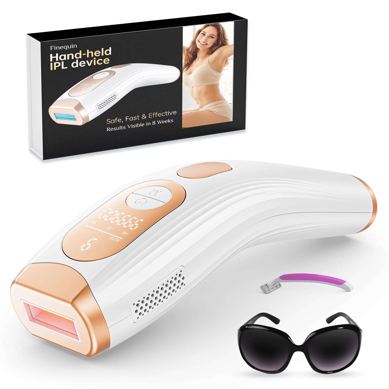 Amazon.com: Finequin Laser Hair Removal, IPL Laser Hair Removal