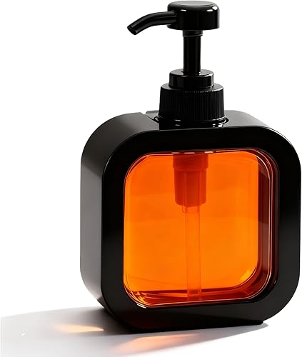 Dispensador de jabón de manos con bomba, 10 onzas, 10.1 fl oz, botella dispensadora de líquido portátil para lavado de manos, dispensador de jabón