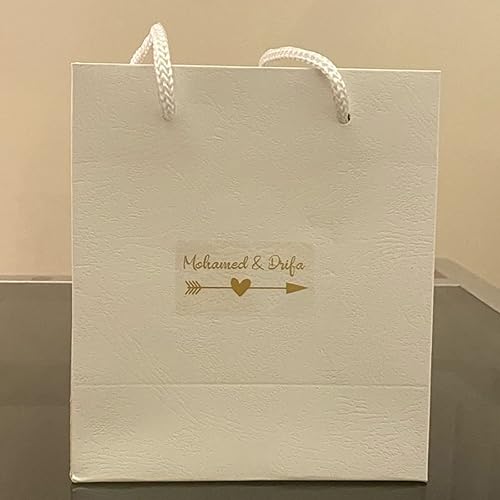 Miniatura 4 de xingfa 100 calcomanías de boda personalizadas, etiquetas de burbujas, etiquetas transparentes, calcomanías de boda para tazas impermeables,