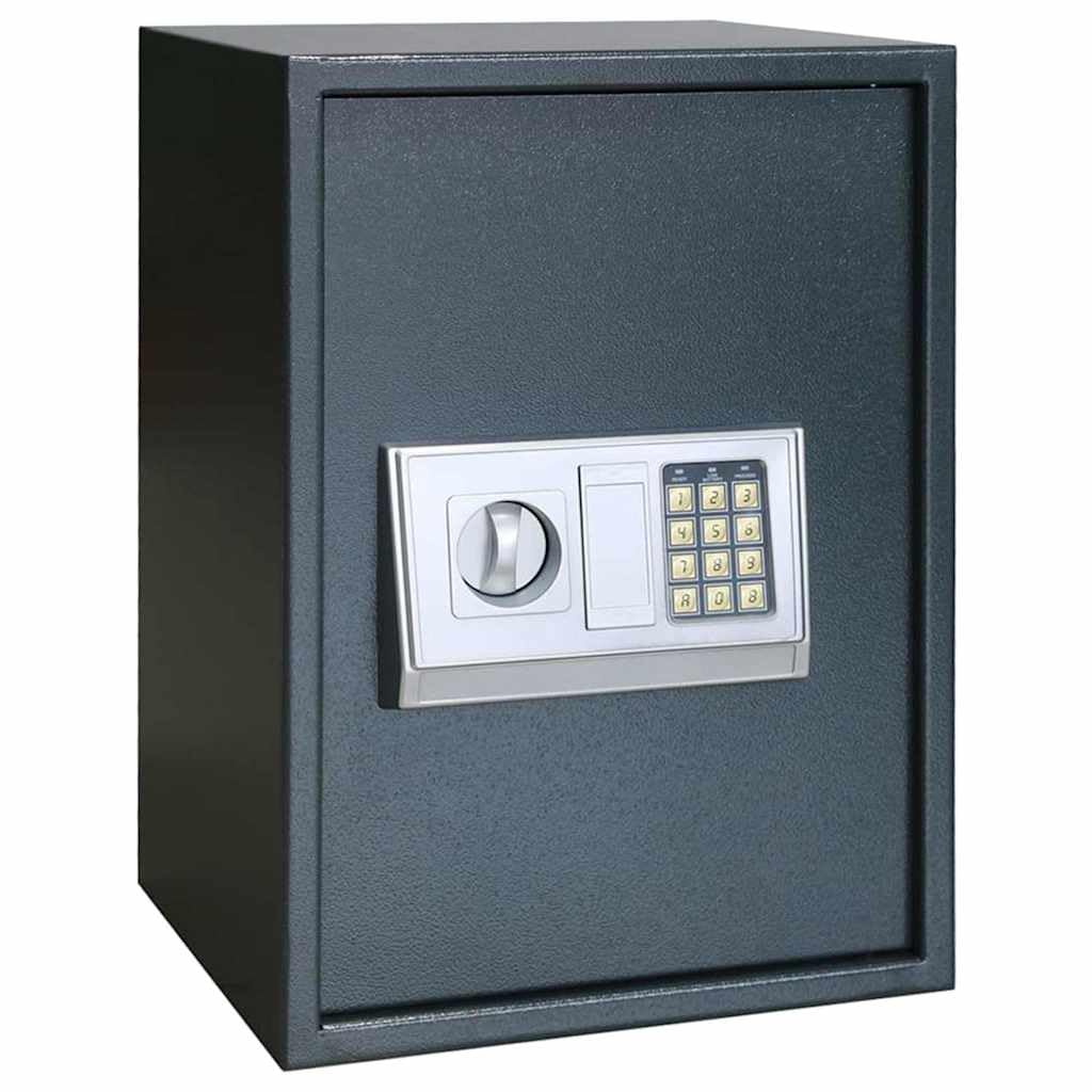 Caja Fuerte Digital Gris Oscuro 35 x 31 x 50 cm Acero,Casa y jardín,Seguridad empresarial y del hogar,Cajas Fuertes,15.2kg-42011308