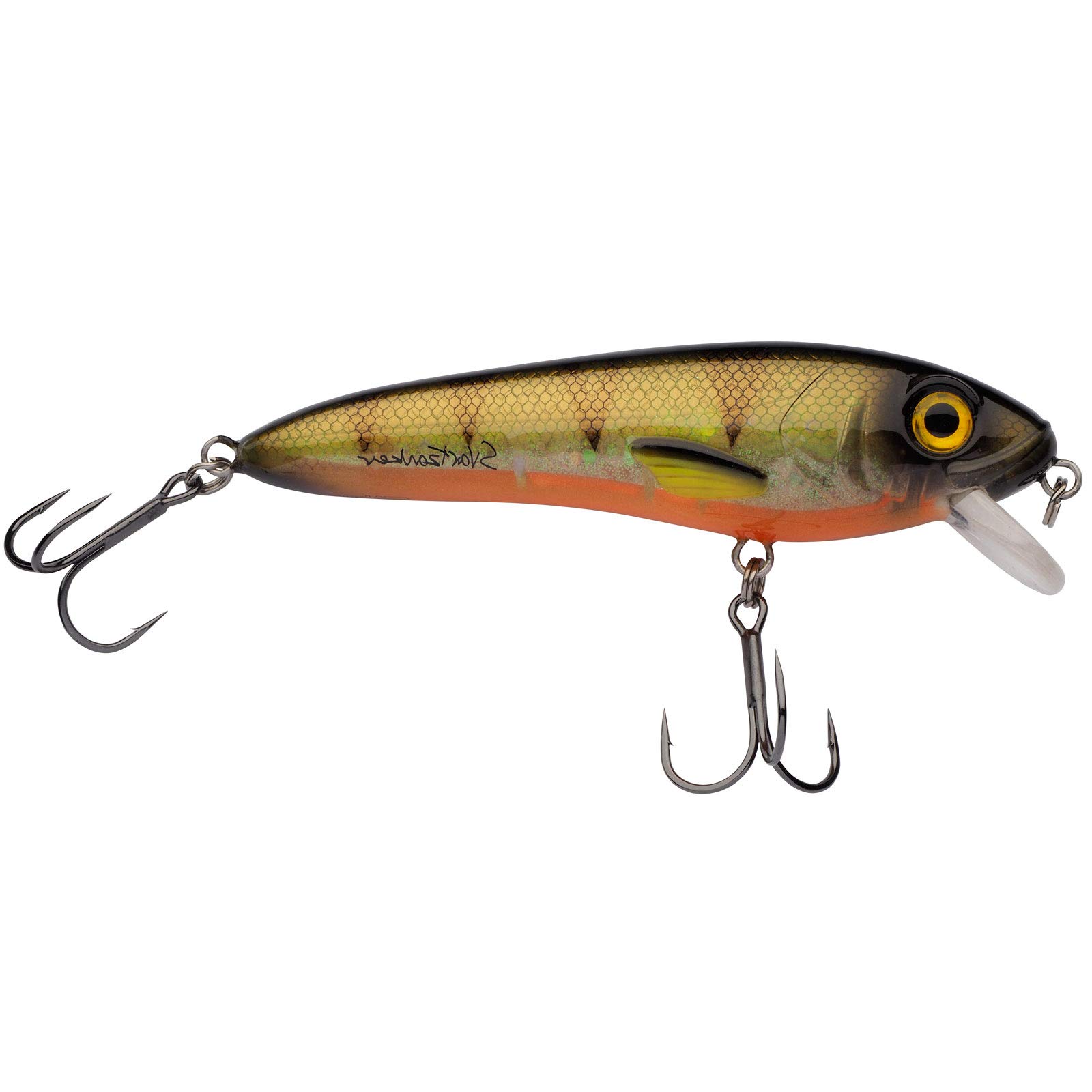 Abu Garcia Svartzonker McCelly Fishing Lure | Realistic Hand-Painted Design | Equipped with Strong Berkley Fusion19 Treble Hooks | Predator Fishing, Pike - 9g | 70mm - Yellow Fin Perch